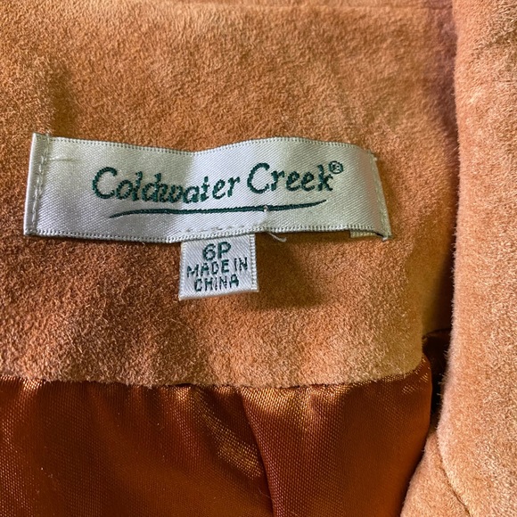 Cold water Creek Suede Jacket - Picture 3 of 3